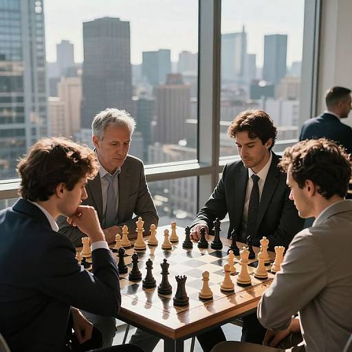 Grand Chessboard Strategy in Cityscape