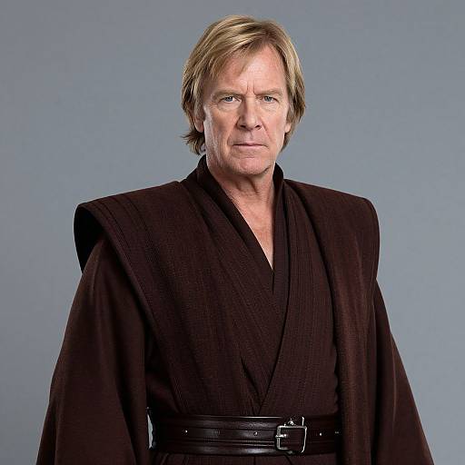 Portrait of Jedi Master with German Features