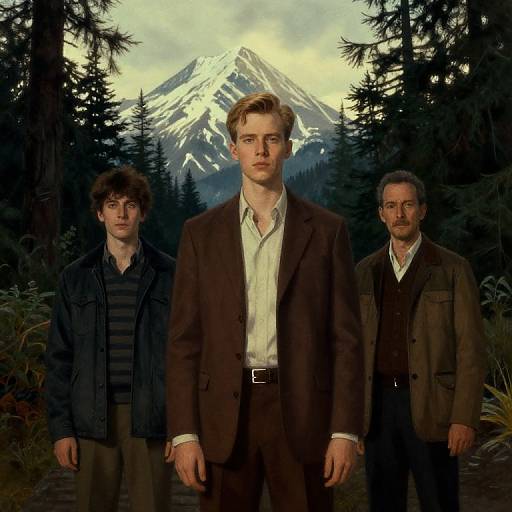 Jules Verne Twin Peaks Art Style