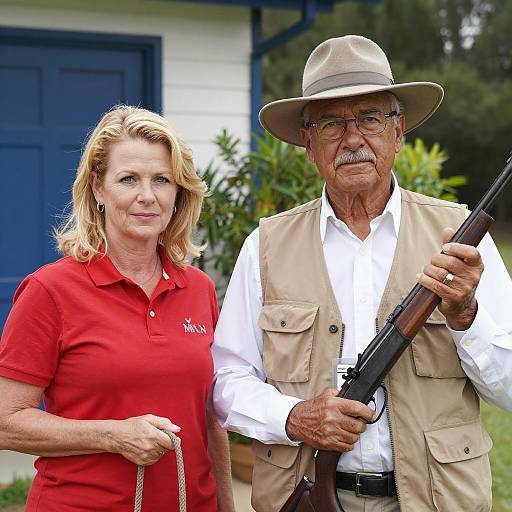 Outdoor Portrait of Two People