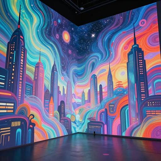 Futuristic AI Art Dream Studio