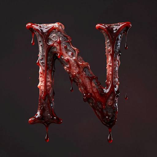 Dramatic Drippy Blood Font