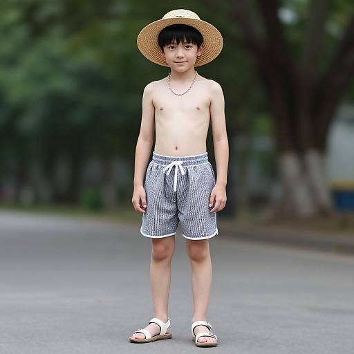 Summer Casual Male Fashion Portrait