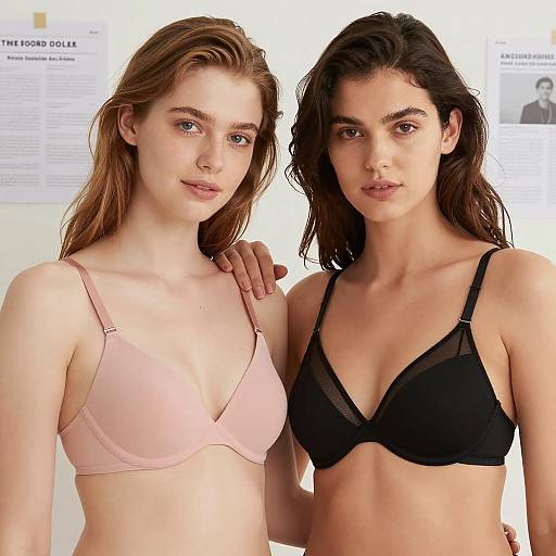 Intimate Portrait of Two Women Together