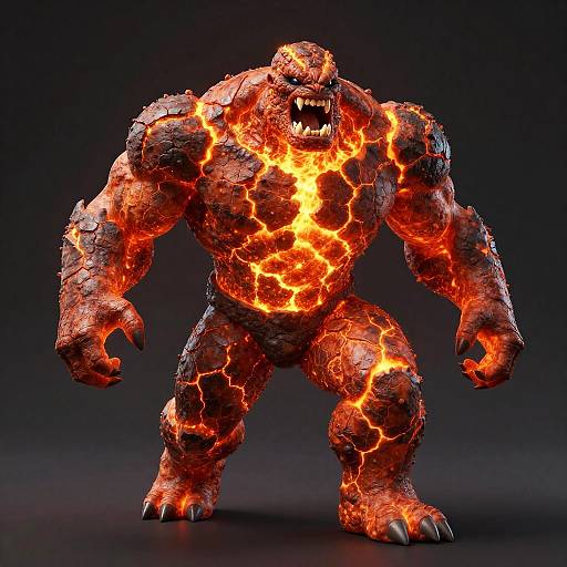 Molten Behemoth Aggressively Striding