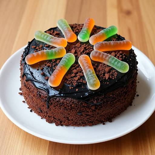 Halloween Graveyard Cake Delight