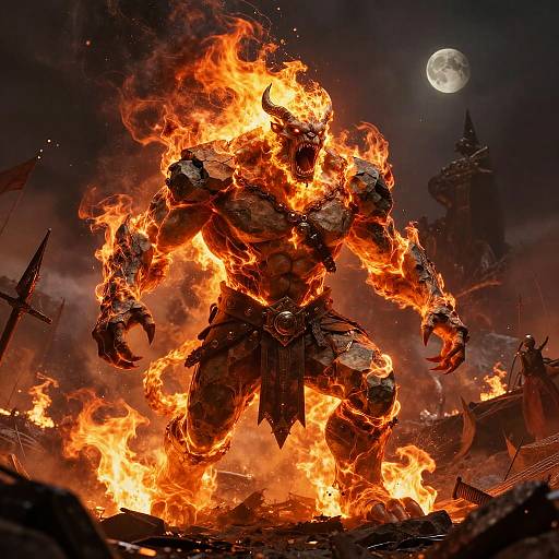 Surtr Fire Giant Chimera Ragnarok