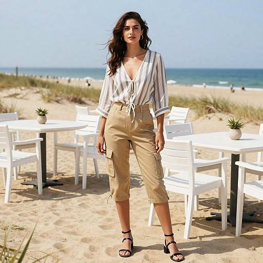 Casual Chic Woman by Seaside Dunes
