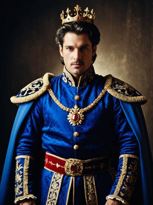 Regal Prince Costume Portrait Photography