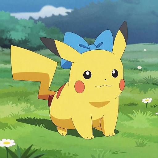 Shiny Pokémon Creature Lying Indoors