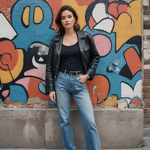 Urban Y2K Fashion with Baggy Jeans