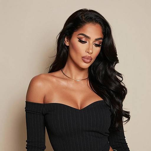 Portrait of a Stylish Woman with Attitude