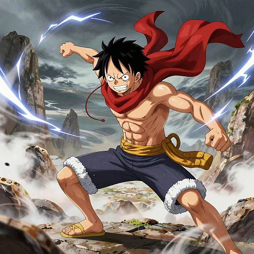 Luffy Gear Six in Epic Battle