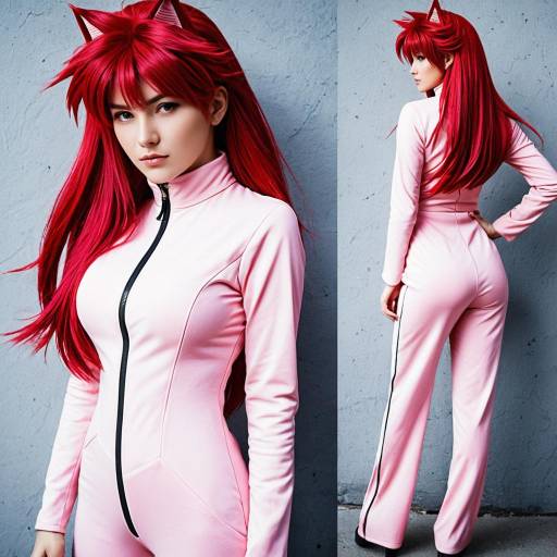 Seductive Kurama Cosplay Costume Concept