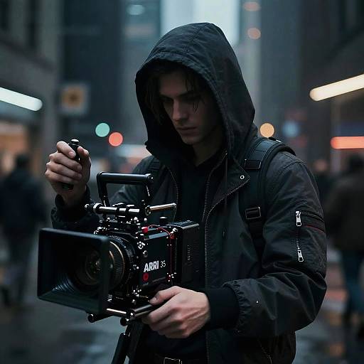 Cinematic Cyberpunk Magic in Chicago 2087