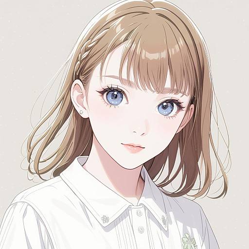 Illustration of Hanasato minori, project sekai in the style of Endou hiroto