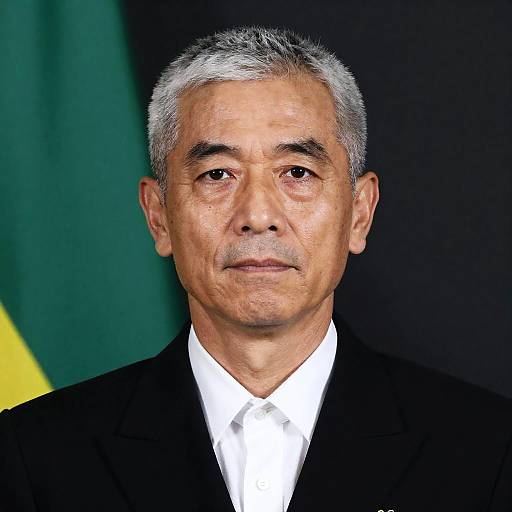 Retired Naval Officer Formal Upper Body Portrait