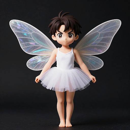 Realistic Anime Fairy Portrait