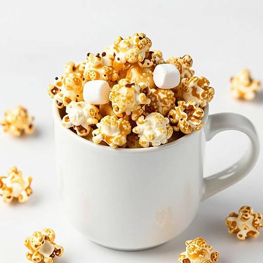 S'mores Caramel Popcorn Mug Delight