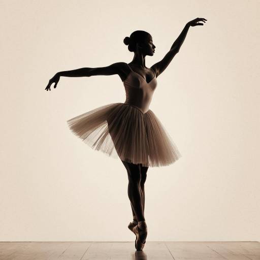 Minimalist Ballerina Silhouette
