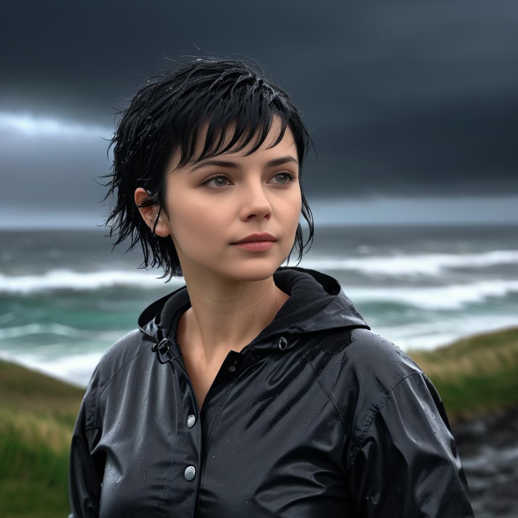 Cinematic Portrait of a Breton Woman