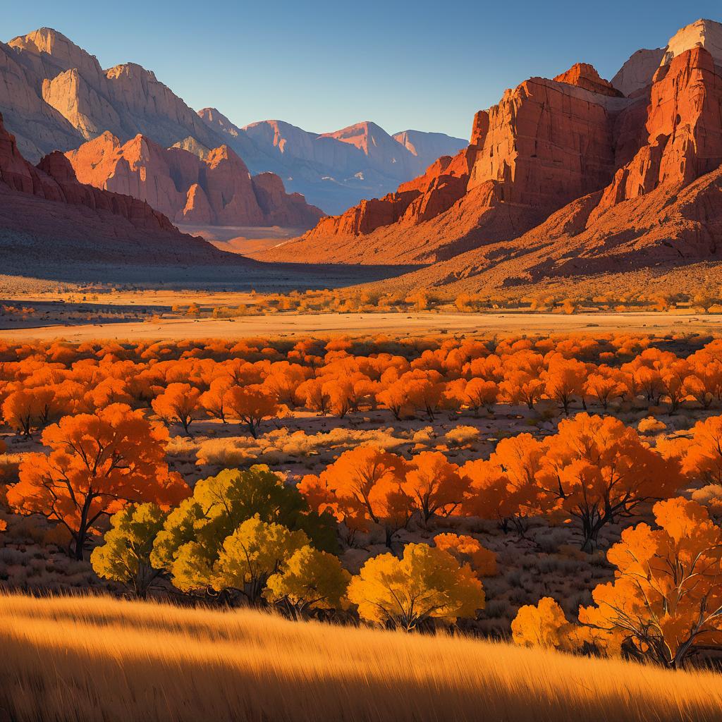 Vibrant Adventure in Red Rock Canyon