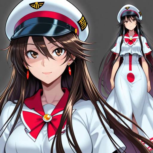 Illustration of Akira ferrari, aria (manga) in the style of Sido (slipknot)