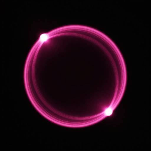 Neon Bubble Light Painting