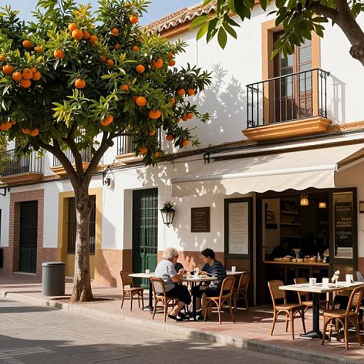 Hyper Realistic Estepona Street Scene