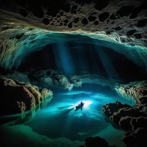 Enchanting Bioluminescent Cave Experience Enchanting Bioluminescent Cave Experience