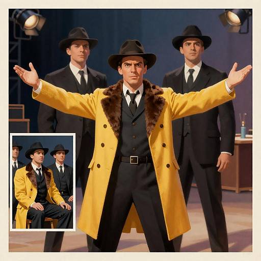 Vintage Theater Poster of Glenn Tyson