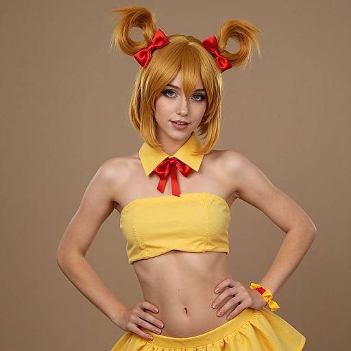 Realistic Sexy Mallow Cosplay Photo