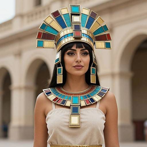 Aztec Goddess Woman in Costume