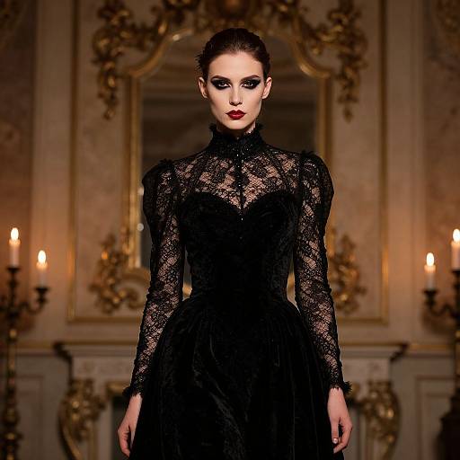 Gothic Victorian Fashion Scene