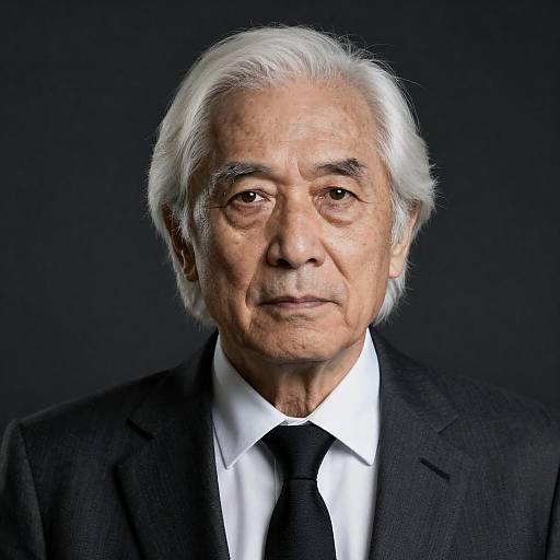 Portrait of a Stern Elderly Man