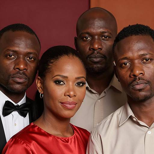 Portrait of Four African American Adults