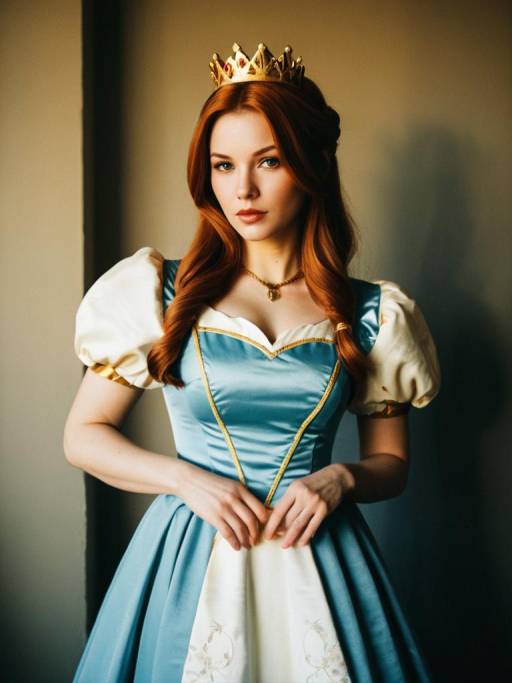 Woman in Princess Renner Costume