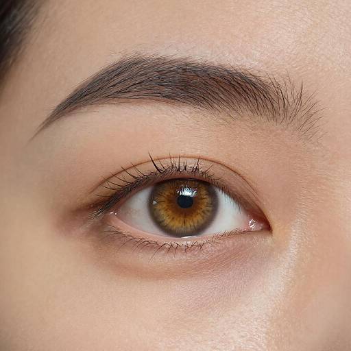 Close-Up of Brown and Gold Eye