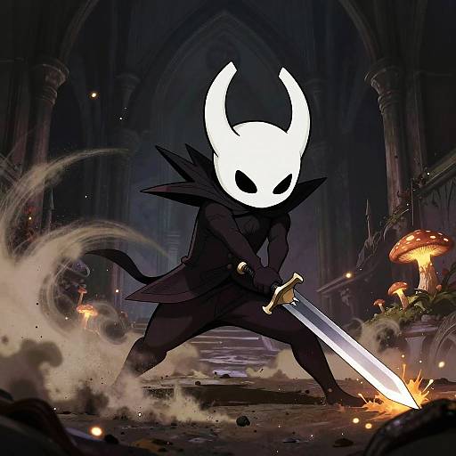 Hollow Knight Dynamic Battle Scene