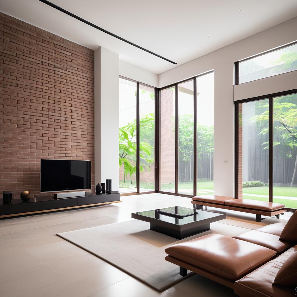 Modern Japanese Villa with Luxurious Decor