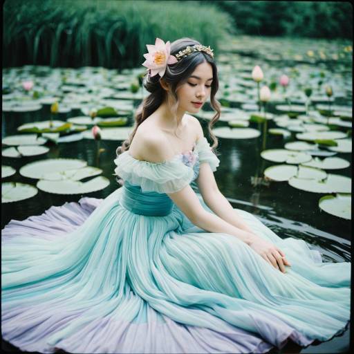 Pastel Monet-Inspired Cosplay Outfit