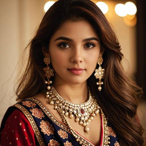 Elegant Karwa Chauth Outfit for a Girl