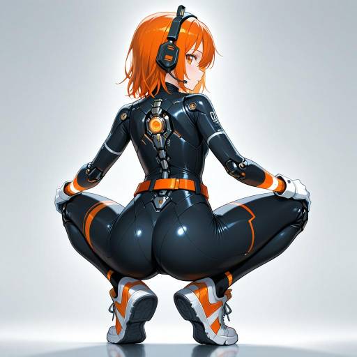 Futuristic Android with Dynamic Power