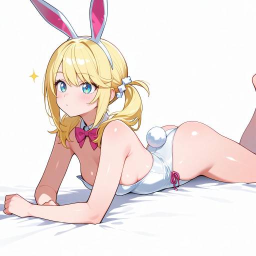 Kawaii Playboy Bunny in Cowboy Shot Kawaii Playboy Bunny in Cowboy Shot
