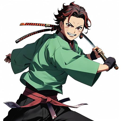 Kimetsu no Yaiba Style Tanjiro