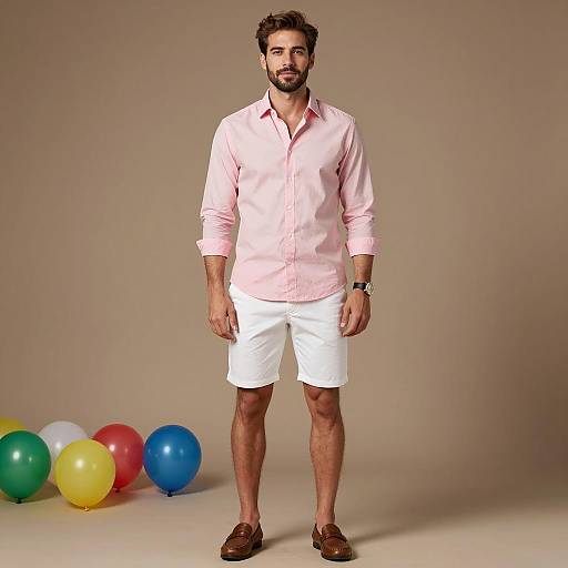 Stylish Birthday Photo of Handsome Man