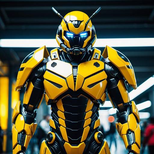Futuristic Bumblebee Cosplay Costume Design