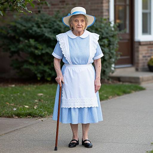 Charming Little Granny Costume