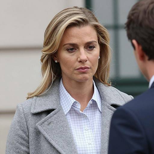 Intimate Portrait of a Woman in Gray