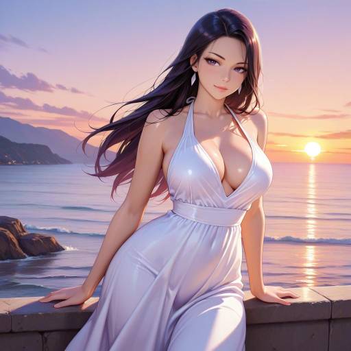 Confident Character on Coastal Cliffs Confident Character on Coastal Cliffs